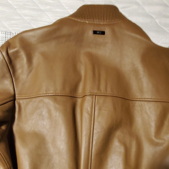 Brand new Boss leather bomber Jacket (Malban)Size 52 Read end of description - Picture 15 of 16